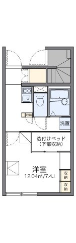 レオパレスメゾンＴの間取り