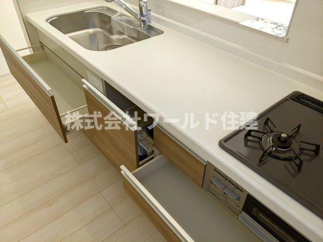 入間市仏子5期のキッチン