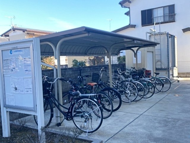 レオネクストレーベンのその他|入居者様専用屋根付き駐輪場です。