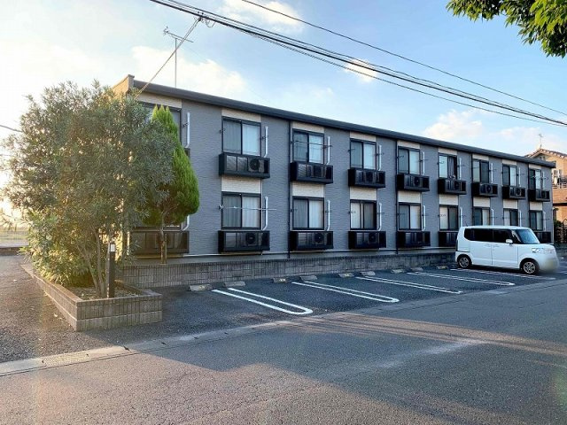 レオパレス太陽の外観|外はこのようになっています