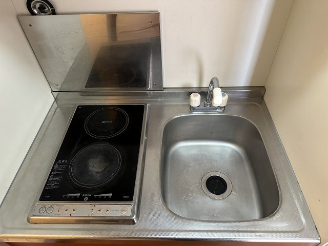 レオパレス太陽のキッチン|使いやすいキッチンです