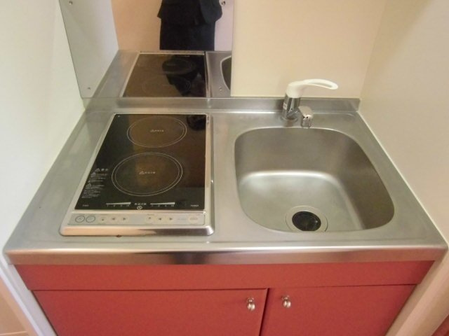 レオパレスアルファのキッチン|キッチンでお料理をお楽しみください