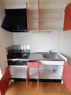 レオパレスアイビスのキッチン|キッチンです