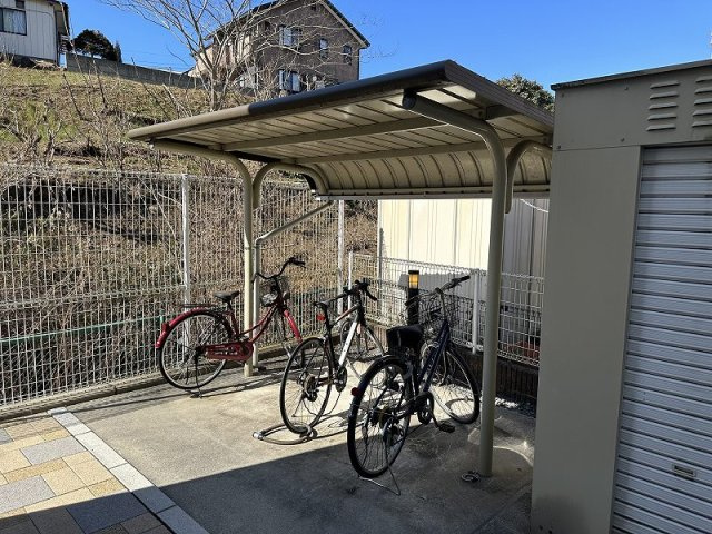 レオネクストグレースＫａｎｋｅのその他|入居者様専用駐輪場です。