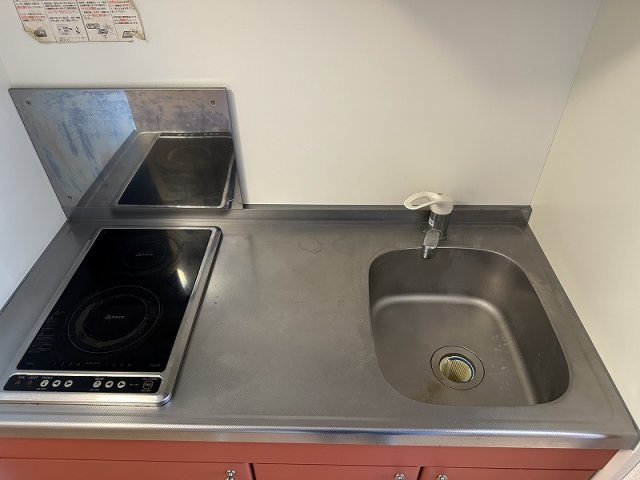 レオネクストグレースＫａｎｋｅのキッチン|キッチン混合水栓設置済みです
