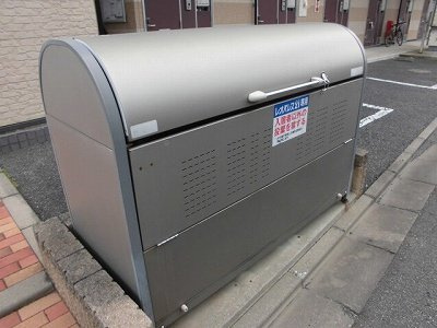 レオパレスポワールみゆきⅡのその他|入居者様専用ゴミ庫です。