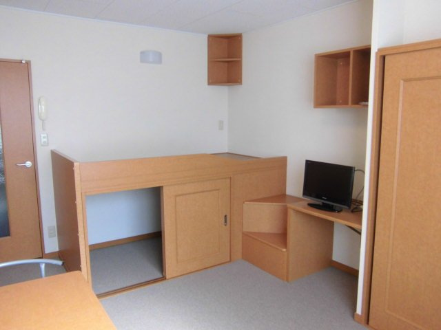 レオパレスパルの寝室|ゆとりの広さです