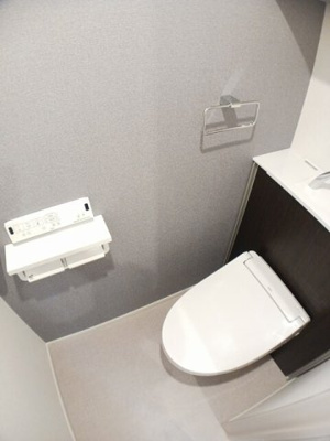 【トイレ】 | ヒカルサ豊橋東田町Ⅱ | 清潔感のあるトイレです