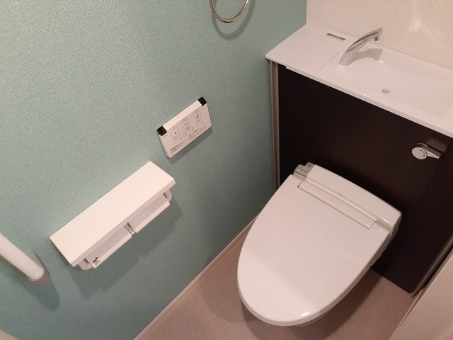 グレース　メロウ　Ｄのトイレ|ゆったりとした空間のトイレです