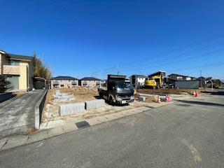 【外観】 | 福島市さくら2丁目分譲地 | 造成中