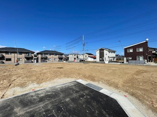 【外観】 | 福島市さくら2丁目分譲地（SK） | 造成中