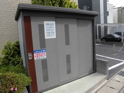 レオパレスルーメンのその他|入居者様専用ゴミ庫です。
