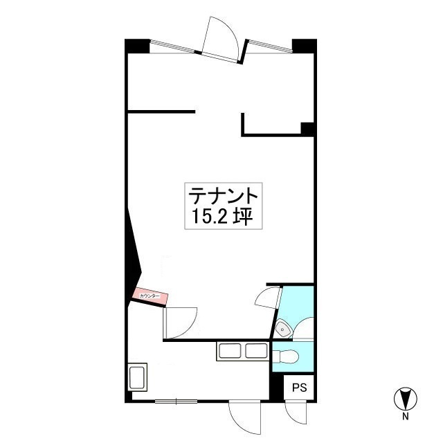 林ハイツⅠの間取り