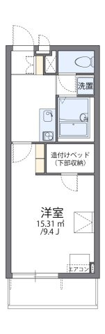 レオパレス宇都宮南の間取り