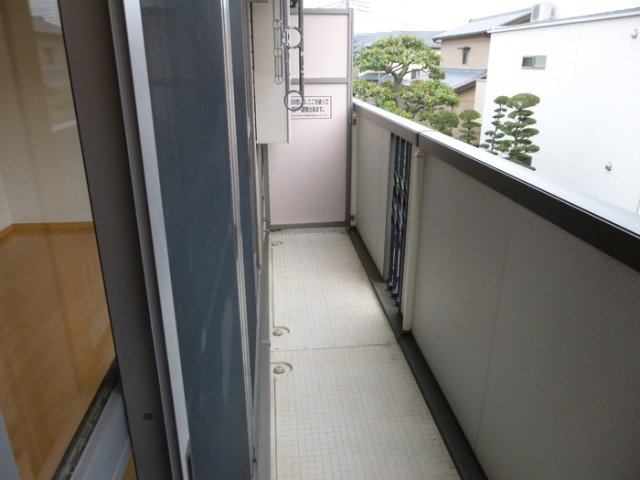 クレール・エスパスのバルコニー