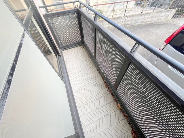 フォレスト光陽Bのバルコニー