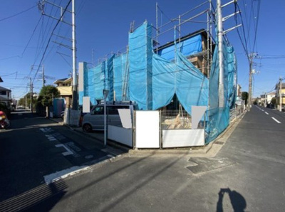 【外観】 | 瀬谷区南台1丁目〈新築戸建全2棟〉B棟4LDK＋小屋裏収納/カースペース2台/ZEH水準省エネ住宅