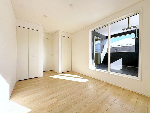 新築戸建・新築建売　福島市飯坂町湯野第7　湯野小・西根中の洋室|6.5帖の洋室