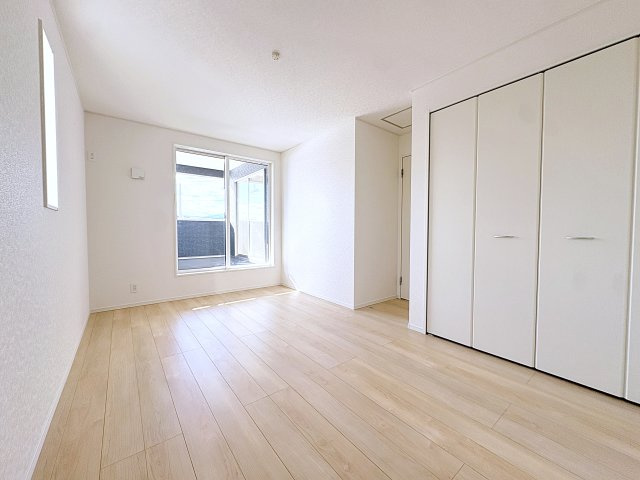 新築戸建・新築建売　福島市飯坂町湯野第7　湯野小・西根中の洋室|8帖の洋室