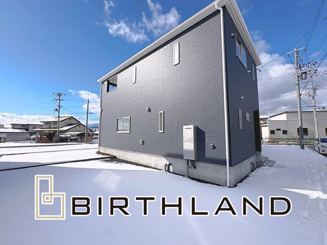 新築戸建・新築建売　福島市飯坂町湯野第7　湯野小・西根中の外観|〈3号棟〉完成済み！内覧可能です♪お気軽にお問い合わせください(^^)/