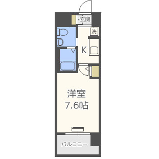 【間取り】 | エステムコート難波サウスプレイスＶエレージュ