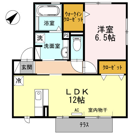 グランドハイツの間取り