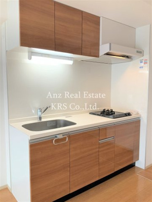 【キッチン】 | アルデールトモ北堀江 | 2口ガスコンロ！使いやすいキッチン！広々としています！