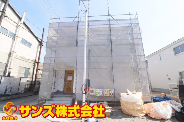 郡山市昭和1丁目第9　　　１号棟　　　芳賀小学校、郡山第４中学区の地図