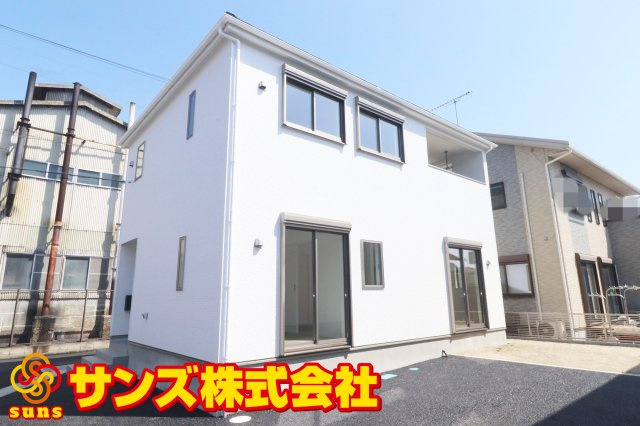 郡山市昭和1丁目第9　　　１号棟　　　芳賀小学校、郡山第４中学区の外観|南西側から見た外観