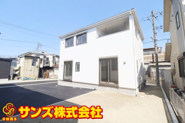 郡山市昭和1丁目第9　　　１号棟　　　芳賀小学校、郡山第４中学区の外観|南東側から見た外観