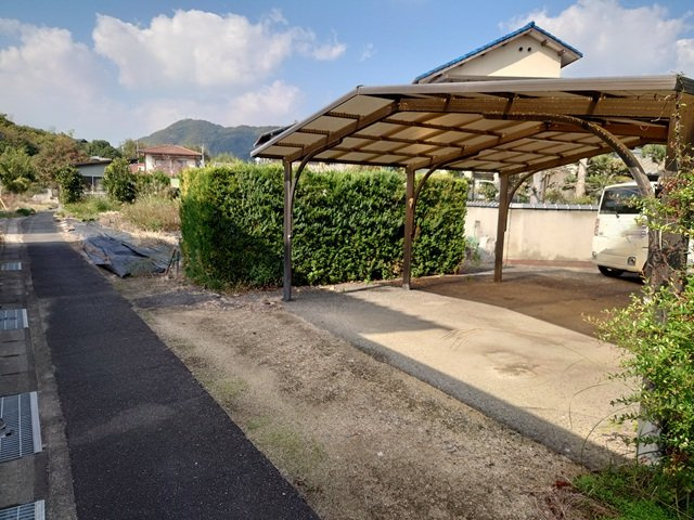 玉野市山田の駐車場