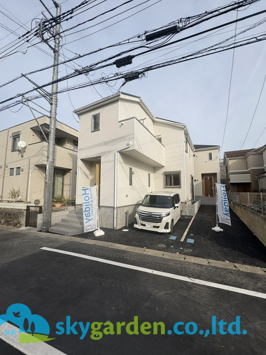 茅ヶ崎市南湖第18　新築戸建　全2棟1号棟の外観