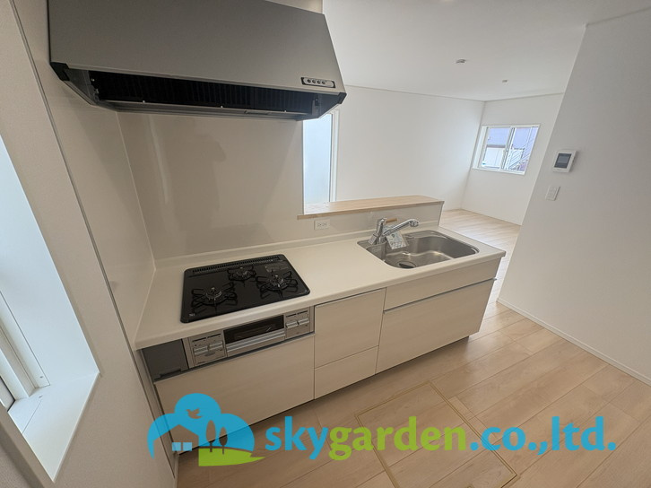 茅ヶ崎市南湖第18　新築戸建　全2棟1号棟のキッチン