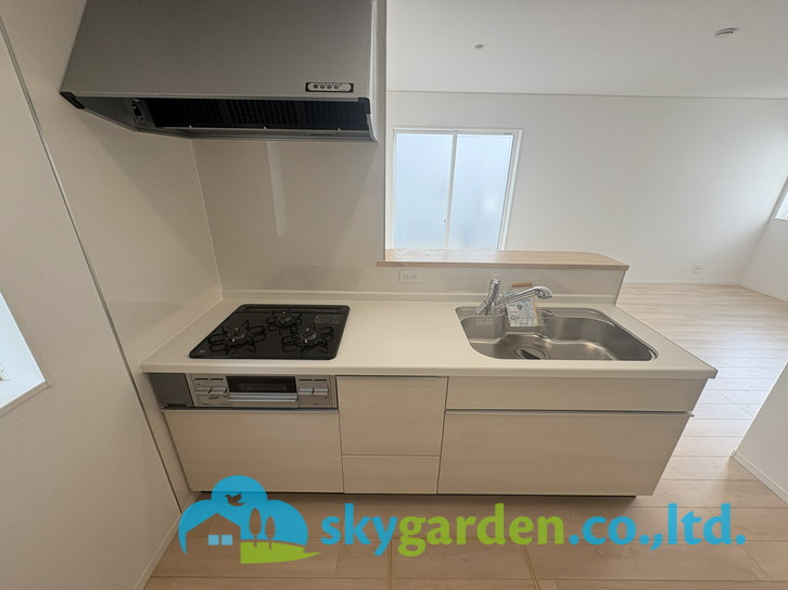 茅ヶ崎市南湖第18　新築戸建　全2棟1号棟のキッチン