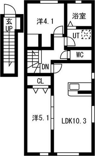 EQUUS(エクウス)Bの間取り
