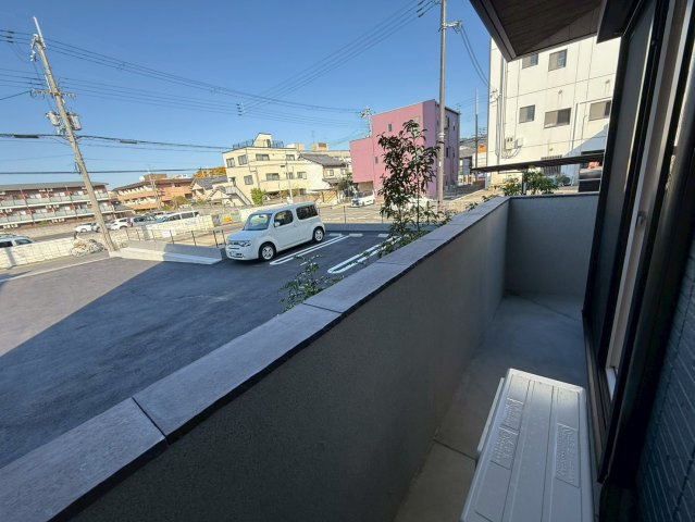 カサ・リチェルのバルコニー