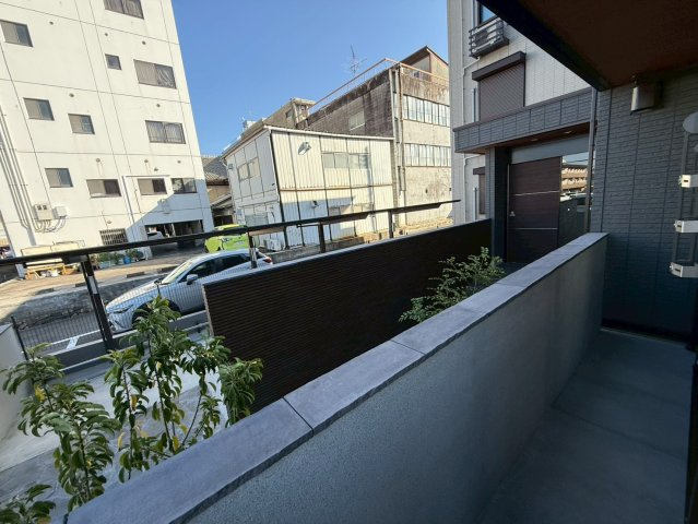 カサ・リチェルのバルコニー