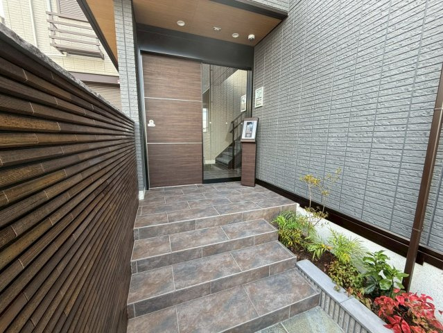 カサ・リチェルのエントランス