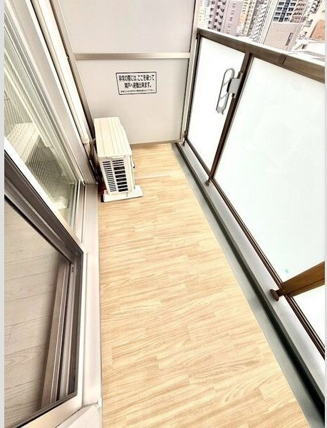 エスリード泉プライムのバルコニー