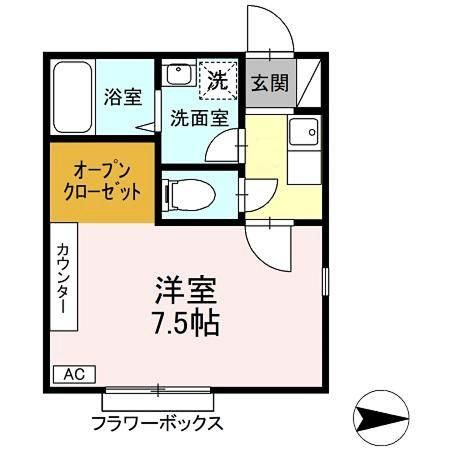リリーフ・Ｋの間取り