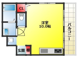 【間取り】 | 石橋ハイツ