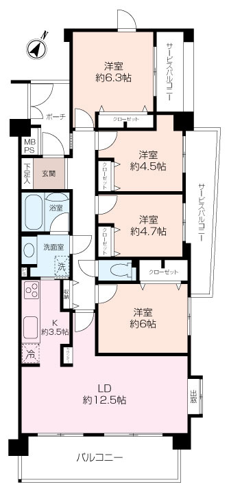 ヒルズ市が尾ブライトステージの画像