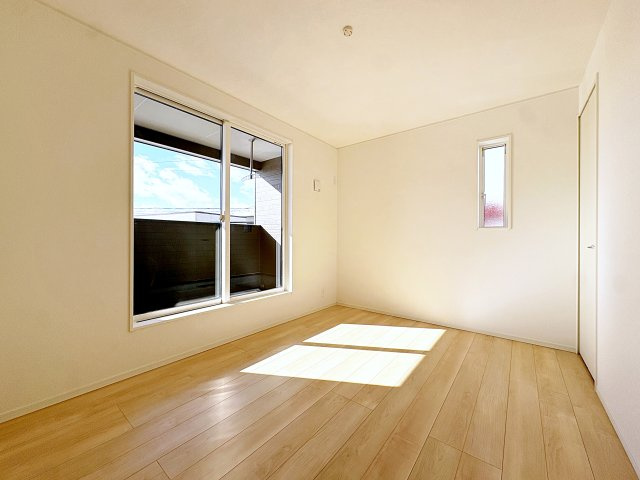 新築戸建・新築建売　福島市飯坂町湯野第7　湯野小・西根中の洋室|6帖の洋室