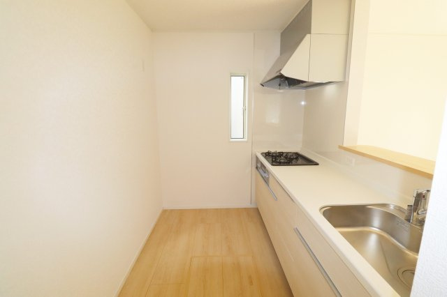 郡山市昭和1丁目第9　　　2号棟　　　芳賀小学校、郡山第４中学区のキッチン