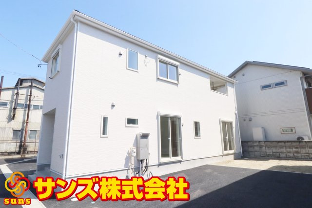 郡山市昭和1丁目第9　　　2号棟　　　芳賀小学校、郡山第４中学区の外観|南西側から見た外観