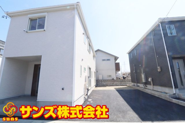 郡山市昭和1丁目第9　　　2号棟　　　芳賀小学校、郡山第４中学区の外観|西側から見た外観