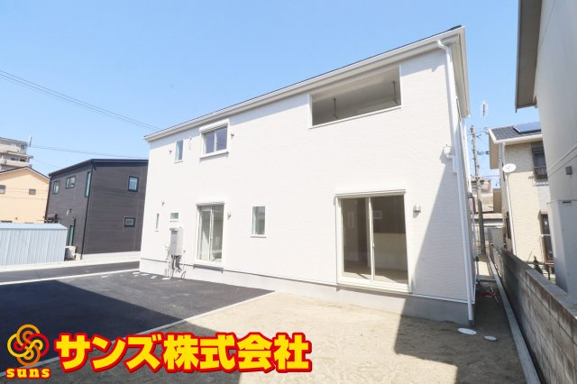 郡山市昭和1丁目第9　　　2号棟　　　芳賀小学校、郡山第４中学区の外観|南東側から見た外観