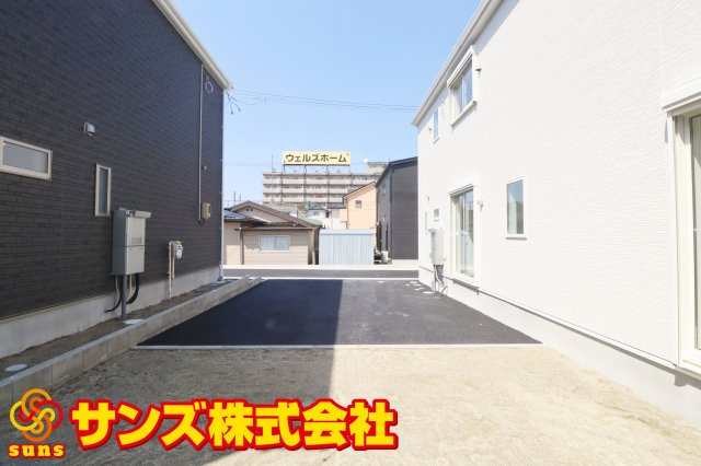 郡山市昭和1丁目第9　　　2号棟　　　芳賀小学校、郡山第４中学区の庭