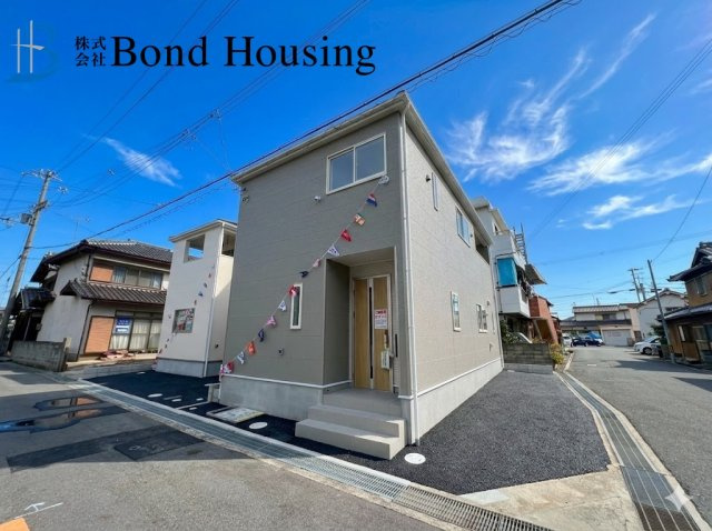 角地に付き開放感あり　二見町西二見第22　新築2区画　2号棟の外観