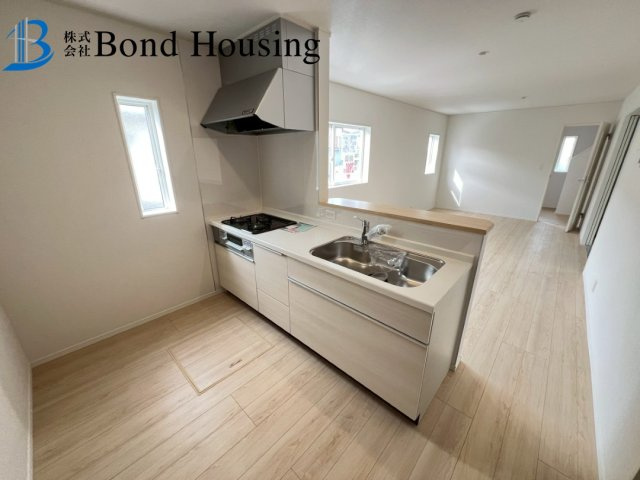 角地に付き開放感あり　二見町西二見第22　新築2区画　2号棟の防犯設備